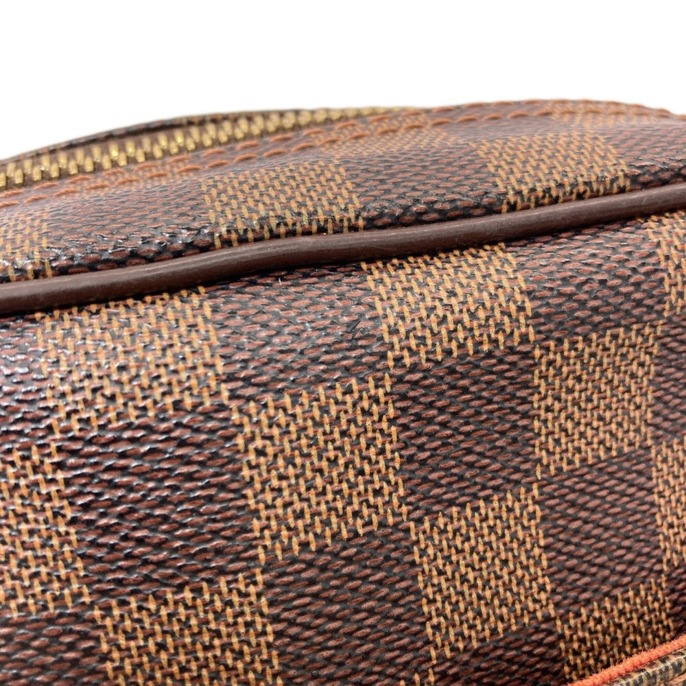 LOUIS VUITTON Authentic Brown Damier Canvas Shoulder Bag - Picture 9 of 12